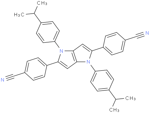 4,4'-(1,4-bis(4-isopropylphenyl)-1,4-dihydropyrrolo[3,2-b]pyrrole-2,5-diyl)dibenzonitrile