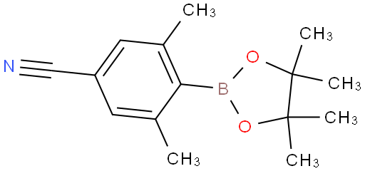 3,5-二甲基-4-(4,4,5,5-四甲基-1,3,2-二氧杂硼烷-2-基)苄腈