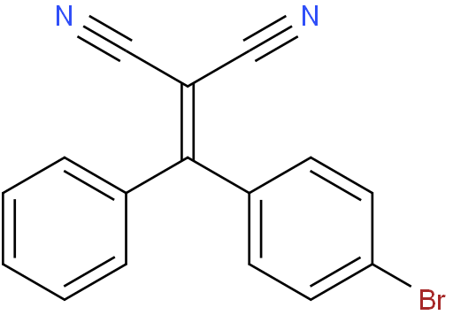 2-((4-bromophenyl)(phenyl)methylene)malononitrile