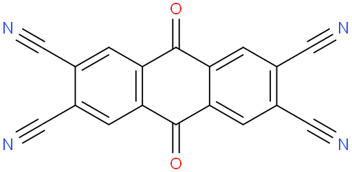 9,10-dioxo-9,10-dihydroanthracene-2,3,6,7-tetracarbonitrile