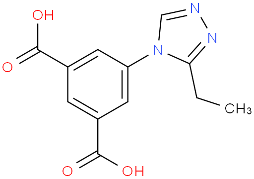 5-(3-ethyl-4H-1,2,4-triazol-4-yl)isophthalic acid