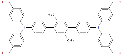 4,4',4'',4'''-((2',5'-dimethyl-[1,1':4',1''-terphenyl]-4,4''-diyl)bis(azanetriyl))tetrabenzaldehyde