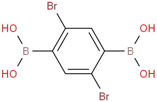 (2,5-dibromo-1,4-phenylene)diboronic acid