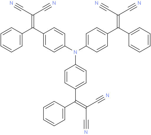 2,2',2''-((nitrilotris(benzene-4,1-diyl))tris(phenylmethaneylylidene))trimalononitrile
