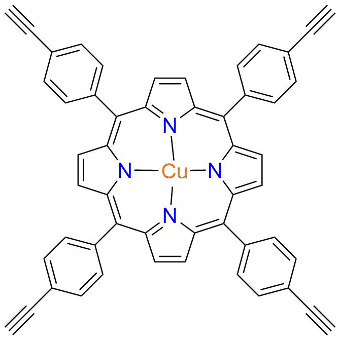 Cu Meso-Tetra(4-ethynylphenyl)porphine