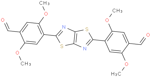 4,4'-(thiazolo[5,4-d]thiazole-2,5-diyl)bis(2,5-dimethoxybenzaldehyde)