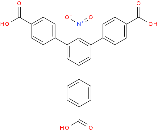 5'-(4-carboxyphenyl)-2'-nitro-[1,1':3',1"-terphenyl]-4,4"-dicarboxylic acid