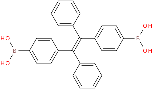 1,2-二(4-硼酸基苯)-1,2-二苯乙烯